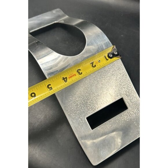 Ercuis Silver Plate Mid Century Modern Kallisté Bottle Stand Wine Holder France - Picture 7 of 9